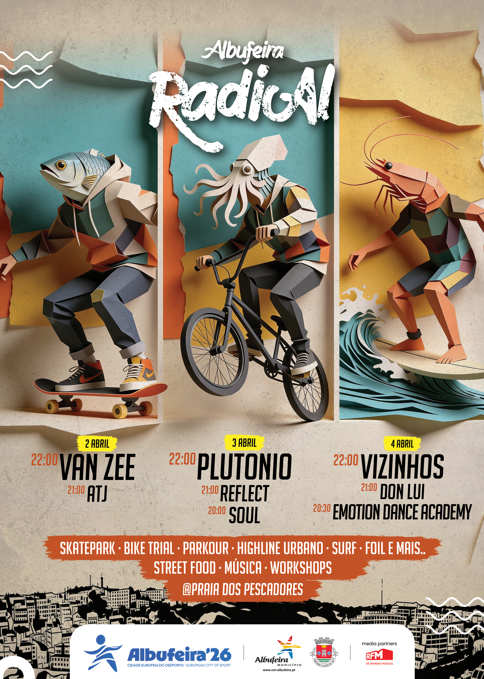 Cartaz Albufeira Radical